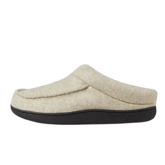 Slippers for Men\'s 32 degrees Indoor Outdoor Beige Slip On Memory Foam SZ/L